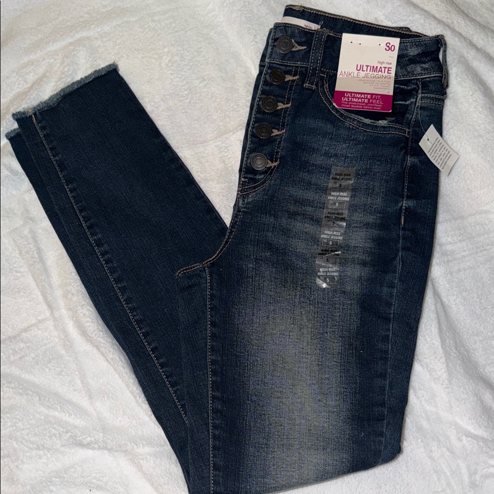 So Ultimate Ankle Jeggings-High Rise Size 5 Brand new with tags